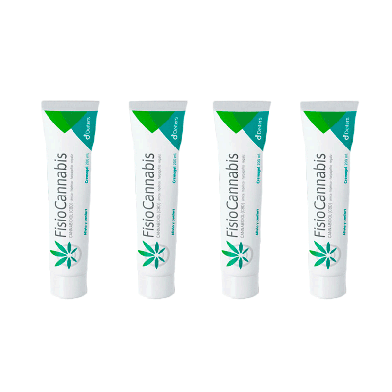 Fisiocannabis with CBD, 4x200 ml