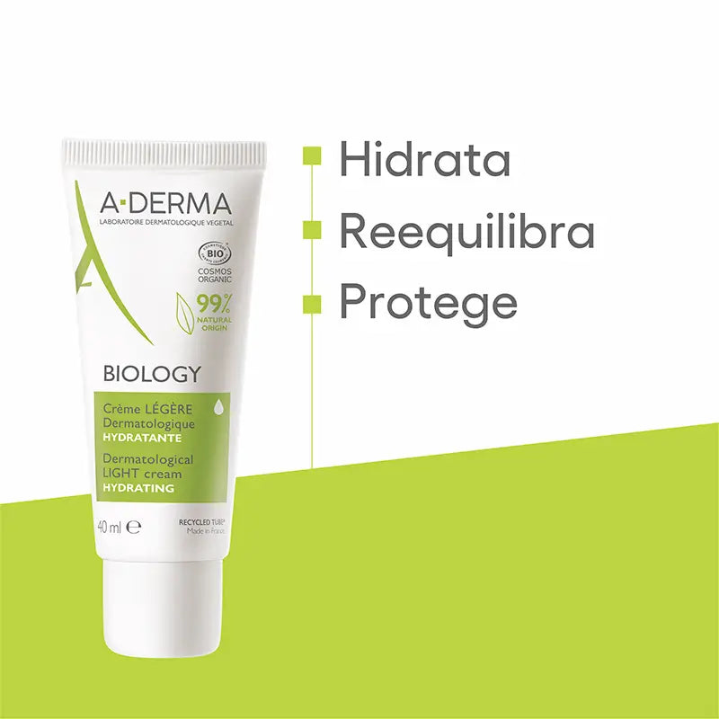 A-Derma Biology Light Dermatological Moisturiser 40 ml