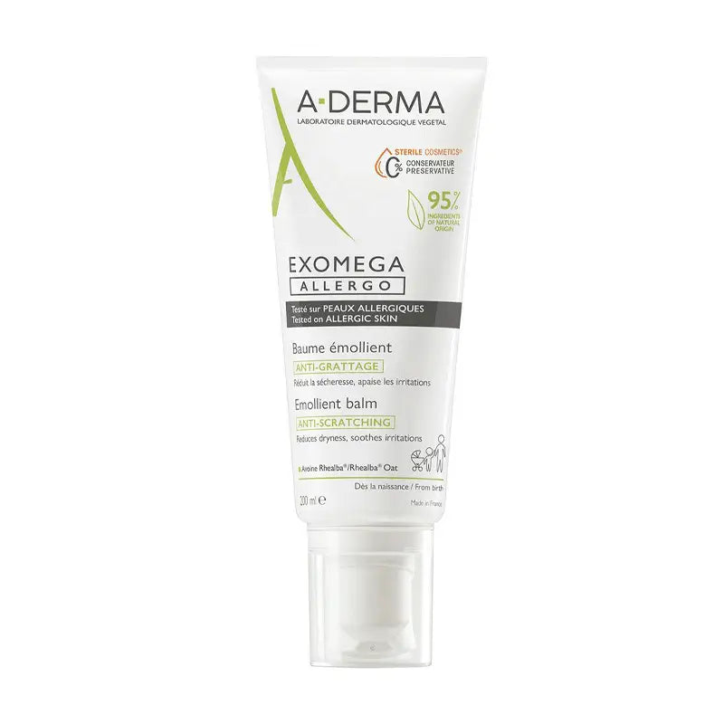 A-Derma Exomega Allergo Emollient Balm, 200 ml