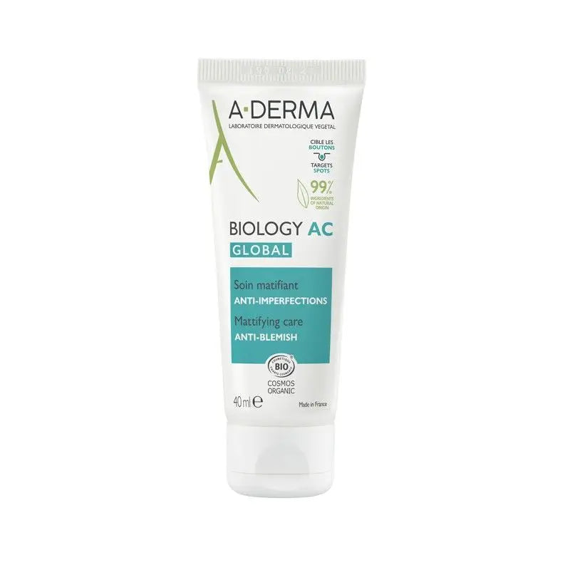 A-Derma BIOLOGY AC GLOBAL Mattifying anti-imperfection care 40 ml