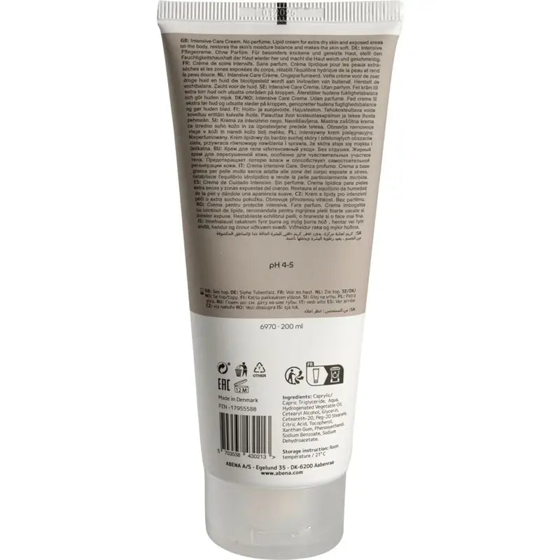 Abena Intensive Care Cream 70% Lipids, 200 ml