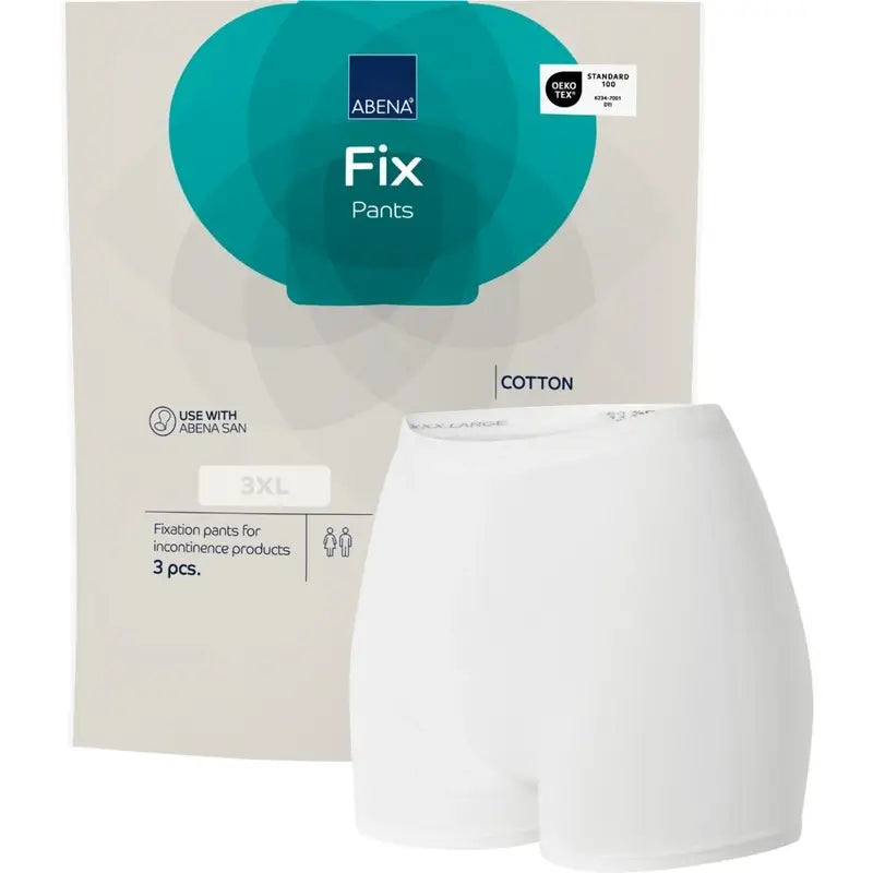 Abena Fix Cotton Fixation Briefs, Size 3XL, 10 pieces