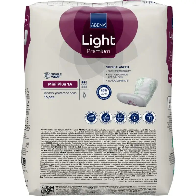 Abena Light Mini Plus 1A, 16 units