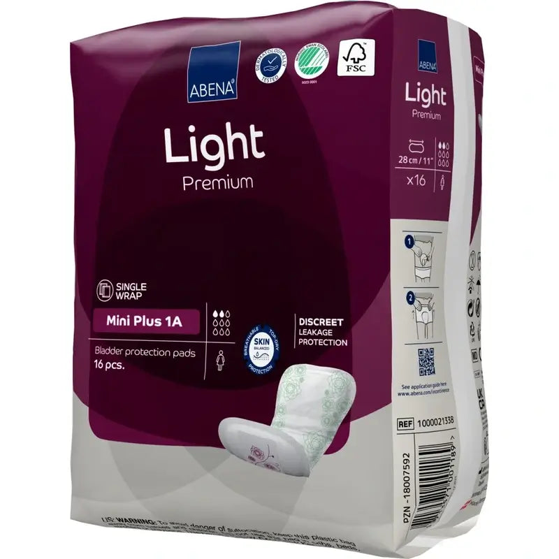 Abena Light Mini Plus 1A, 16 units