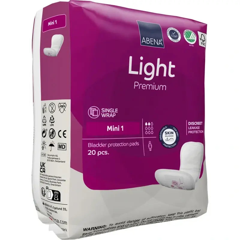 Abena Light Premium Mini 1, 20 units