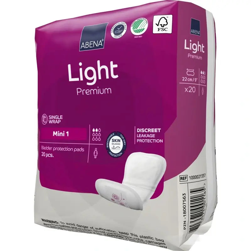 Abena Light Premium Mini 1, 20 units