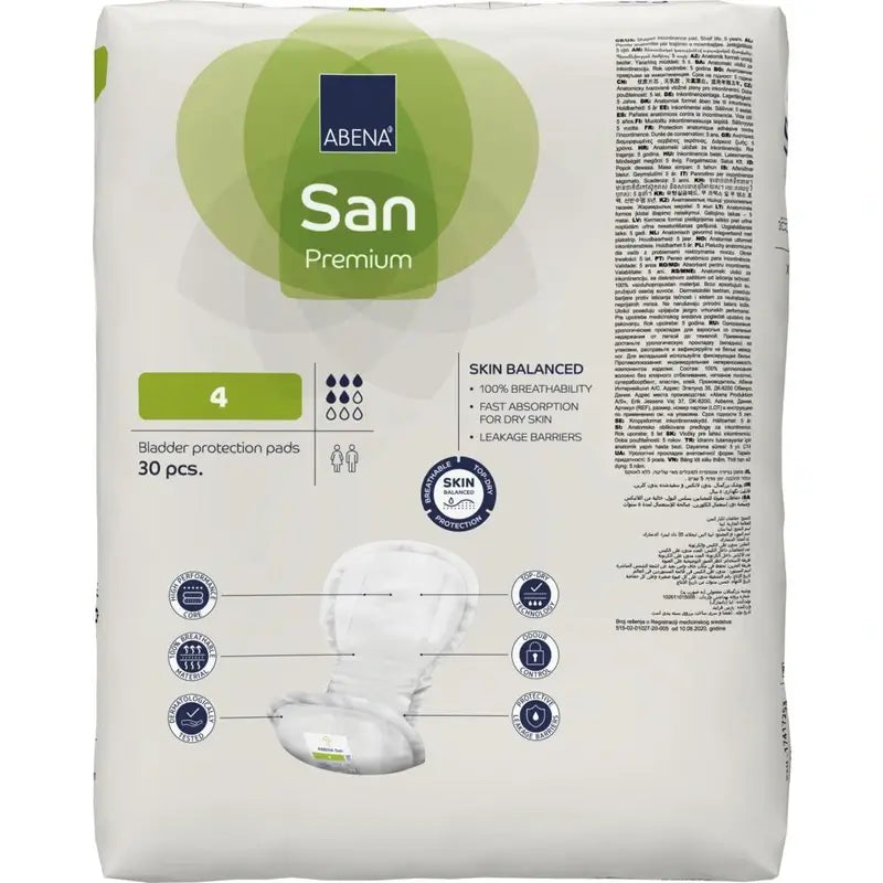Abena San Premium Size 4, 30 units