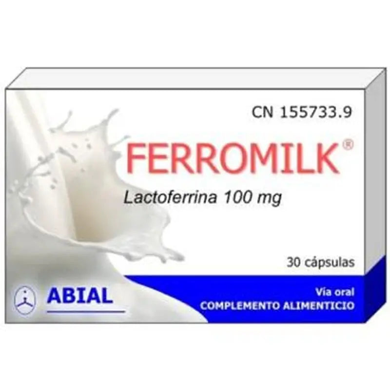Abial Ferromilk Lactoferrin 100Mg. 30Cap.