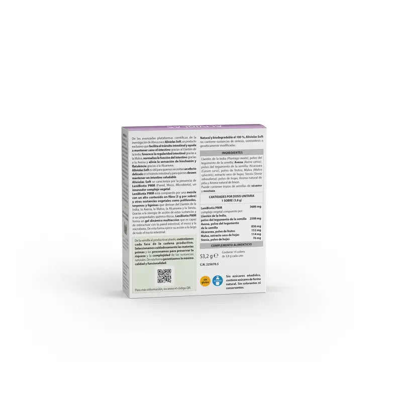 Aboca Aboca Aliviolas Soft – For Bowel Movement and Regularity, 14 sachets