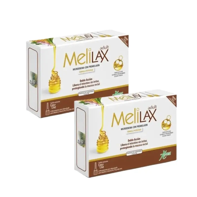 Aboca Melilax Adult 6 Microenemas 10 G Constipation Evacuative, 2 Units