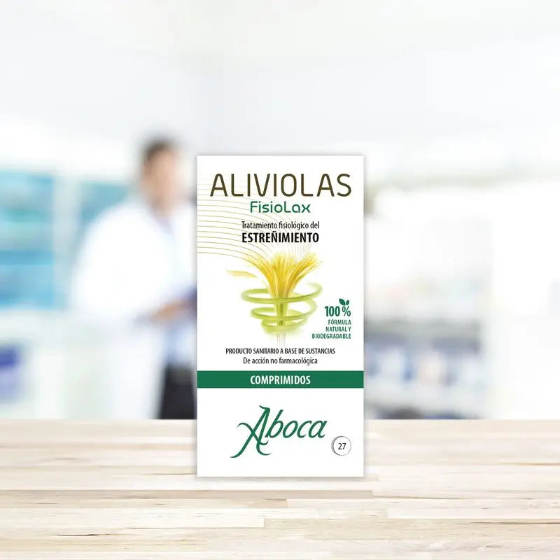 Aboca Aliviolas Fisiolax Constipation, 27 Tablets