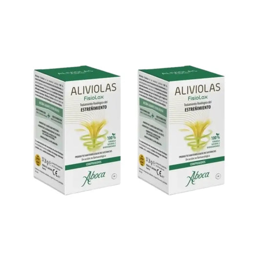 Aboca Aliviolas Fisiolax Constipation, 2X90 Tablets