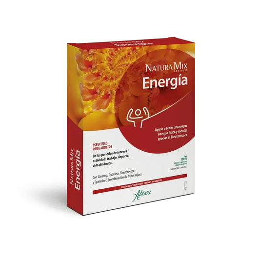 Aboca Natura Mix Advanced Energy, 10 Bottles