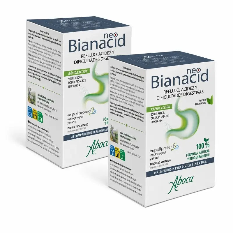 Aboca Neobianacid, 2x45 Tablets