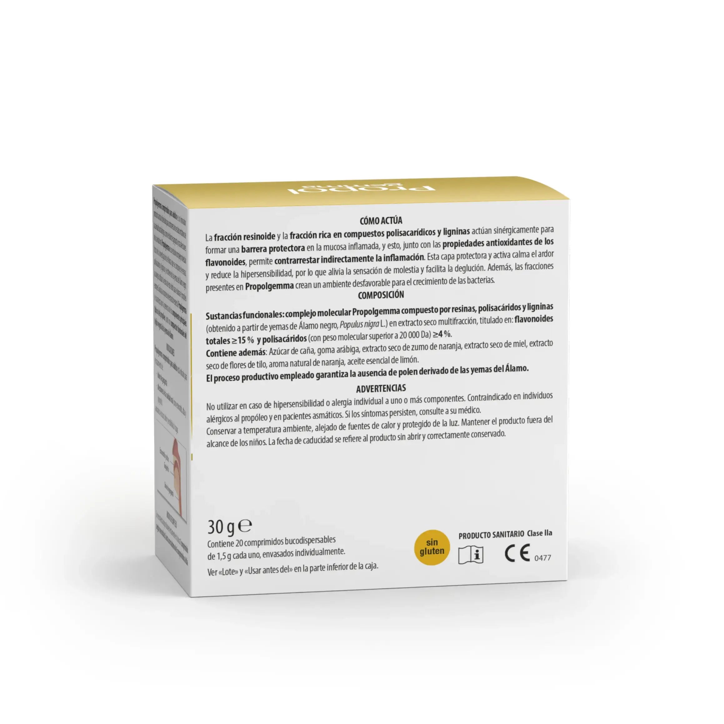 Aboca Propolgemma for Adults – Box, 20 tablets