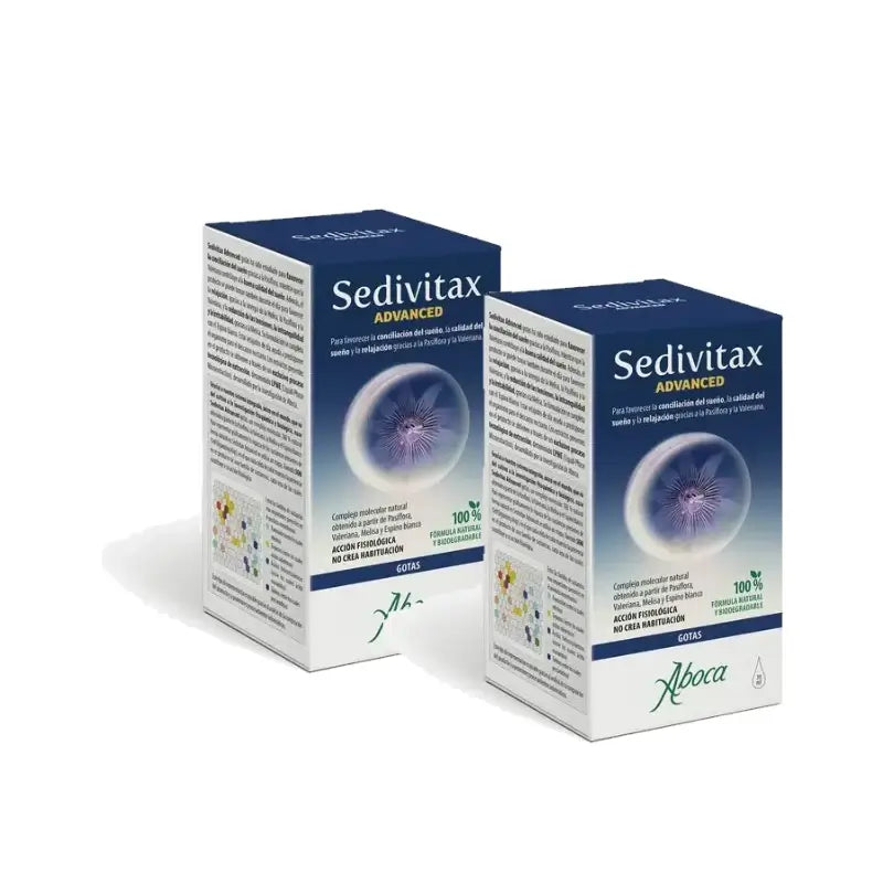 Aboca Sedivitax Advanced Drops, 30 ml, pack of 2