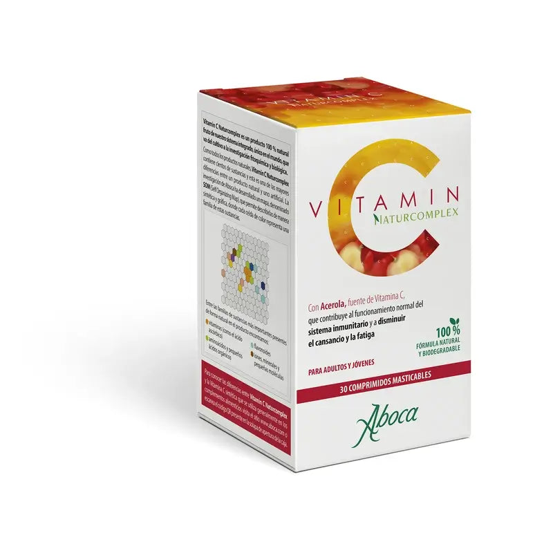 Aboca Vitamin C Naturcomplex Food Supplement, 30 tablets