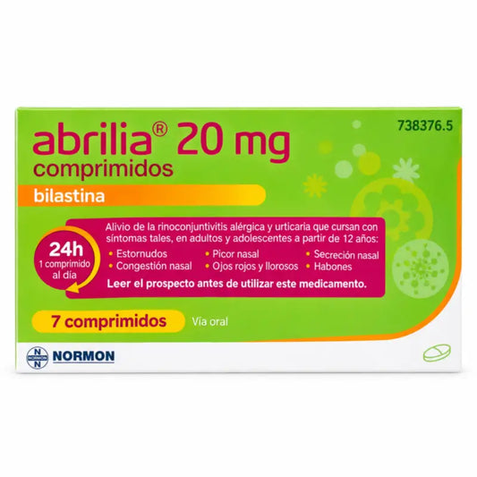 Abrilia Normon 20 mg, 7 Tablets