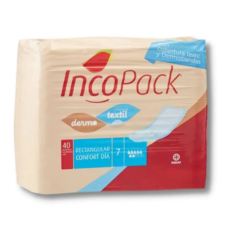 Incopack Febus Absorbent Pad Rectangular Day , 80 pcs.