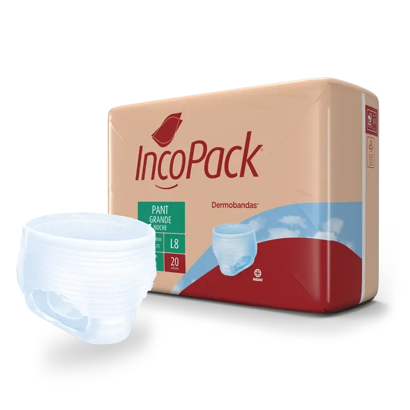 Incopack Pant Absorbent Night Pant Large Size , 80 pcs.