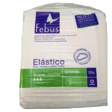 Incopack Nature Elastic Absorbent Medium Size , 80 units