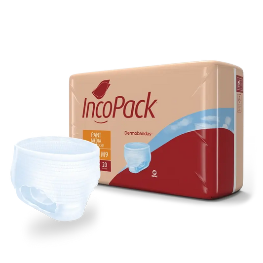 Incopack Pant Pant Absorbent Supernight Medium Size , 80 units