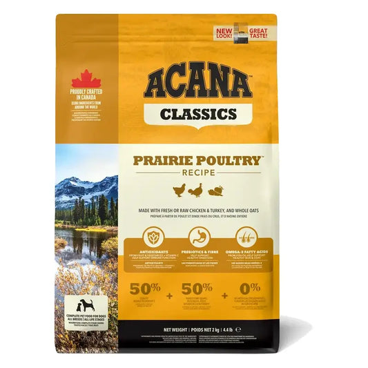 Acana Canine Adult Classics Prairie Poultry 2Kg dog food