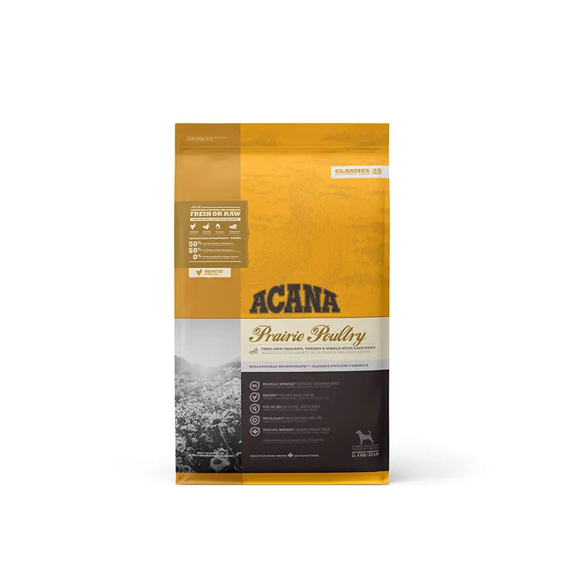 Acana Canine Adult Classics Prairie Poultry 9,7Kg dog food