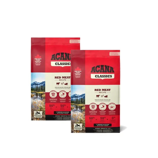 Acana Canine Adult Classics Red 9,7Kg dog food 2-pack