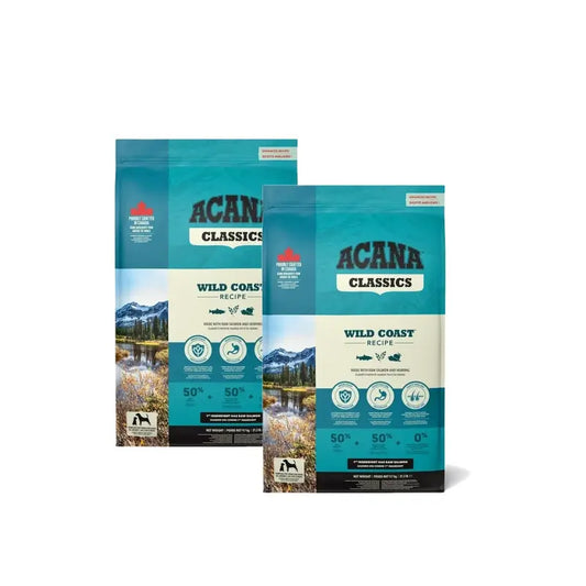 Acana Canine Adult Classics Wild Coast 14,5 Kg Dog Food , pack 2
