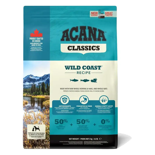 Acana Canine Adult Classics Wild Coast 2Kg dog food
