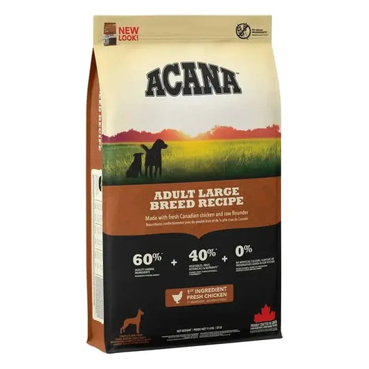 Acana Canine Adult Heritage Large Breed 17Kg dog food
