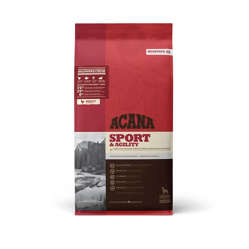 Acana Canine Adult Heritage Sport Agility 17Kg dog food
