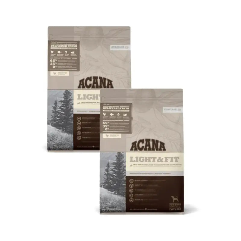 Acana Canine Adult Light Pack: 2 x 2 kg dog food