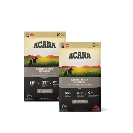 Acana Canine Adult Light Pack: 2 x 2 kg dog food