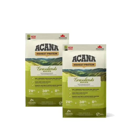 Acana Canine Adult Regionals Grasslands Prairie 11,4 Kg Dog Food , pack 2
