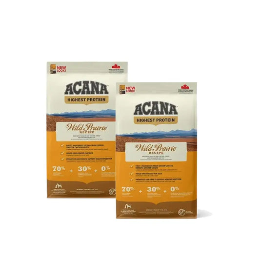 Acana Canine Adult Regionals Wild Prairie 11,4 Kg Dog Food , pack 2