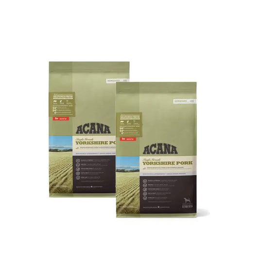 Acana Canine Adult Singles Yorkshire Pork 11,4 Kg Dog Food , pack 2