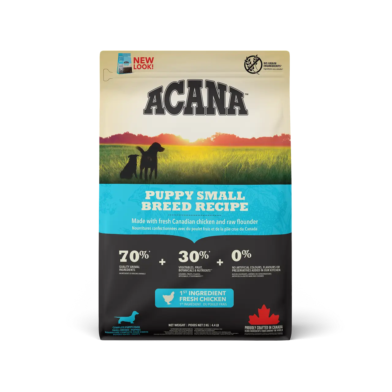 Acana Canine Puppy Heritage Small Breed 2kg dog food for small dogs