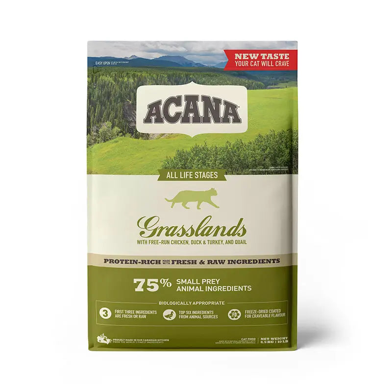 Acana Feline Adult Grasslands 4,5 kg cat food