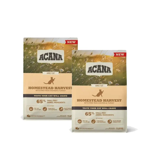 Acana Feline Adult Homestead Pack 2 x 1.8 kg cat food