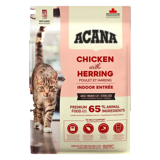 Acana Feline Adult Indoor 4,5Kg cat food