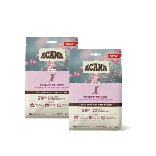 Acana Feline Kitten First Feast 1,8 Kg Cat Food , pack 2