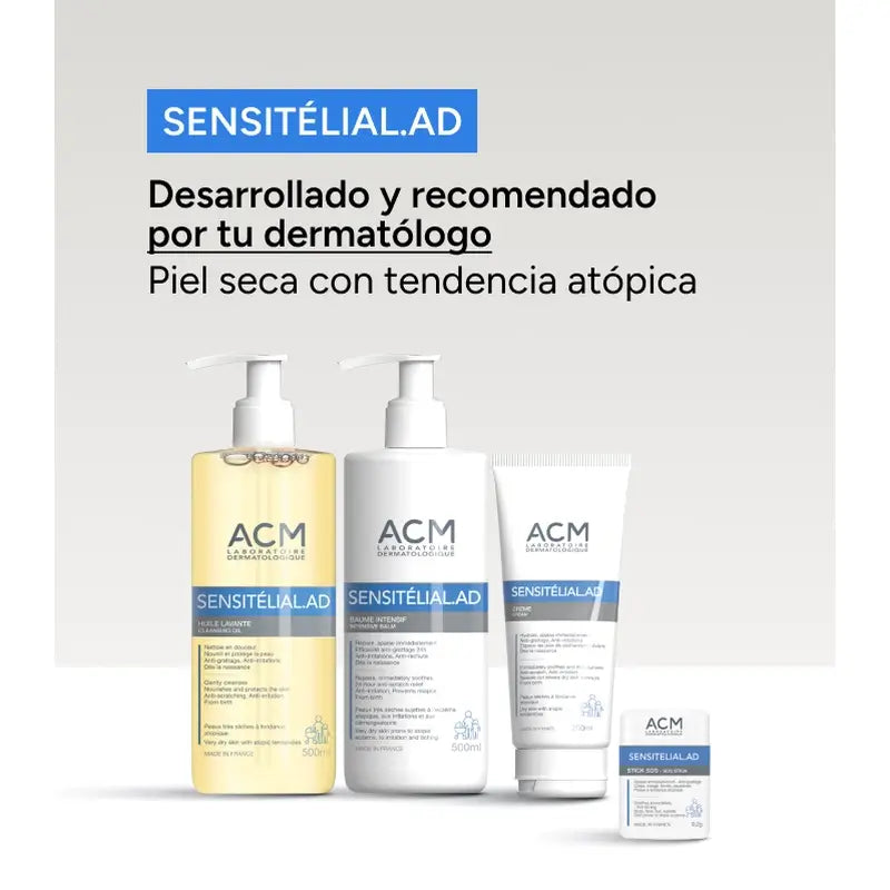 Acm Laboratoires Sensitelial.Ad Washing Oil 500 Ml