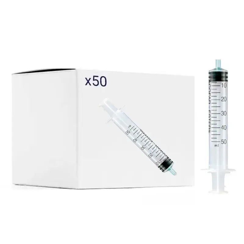 Acofar Packs Sterile Needle Free Syringes 3 Pieces 50 ml, 3 x 50 pcs.