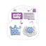 Acofarbaby Blue Silicone Chain+Moulded Pacifier 6-12 Months
