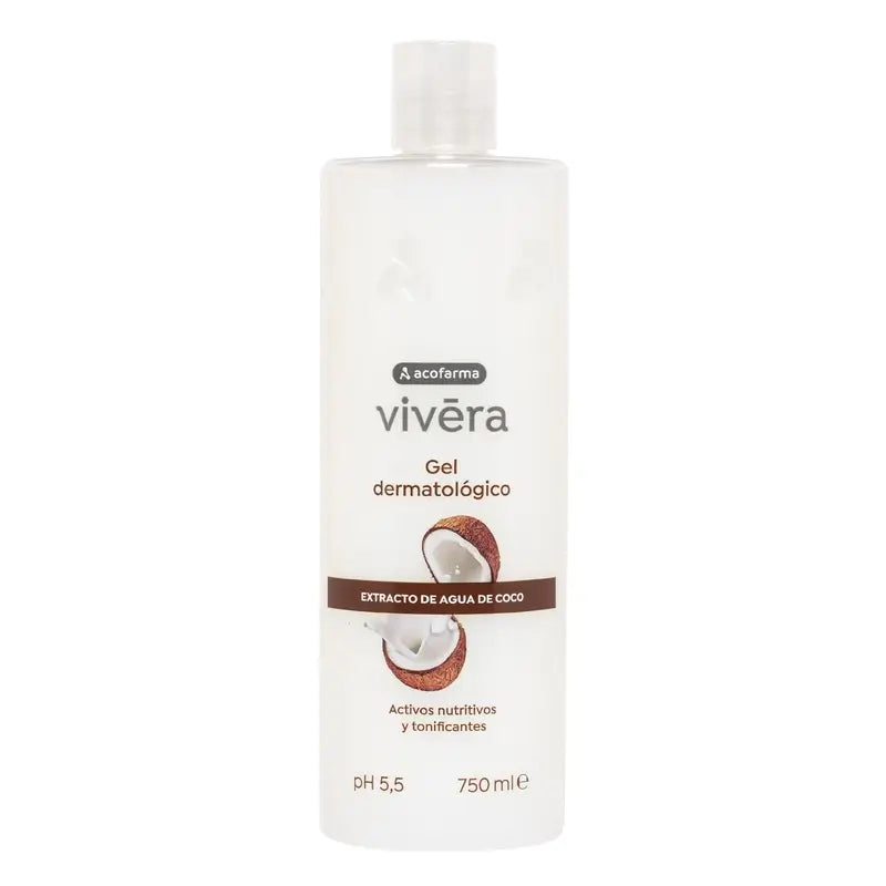 Acofarma Vivera Coconut Extract Gel 750 ml