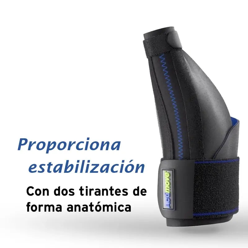 Actimove Thumb Stabiliser with Black Splints