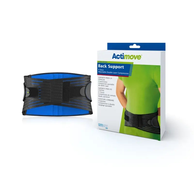 Actimove Sacrolumbar Girdle Semi-Rigid Splints (X4) Double Belt Txl