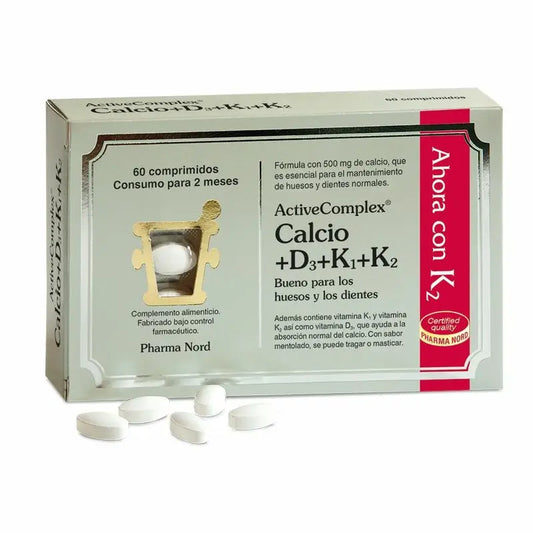 Activecomplex Calcium + Vitamin D3 + Vitamin K 60 tablets
